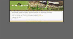 Desktop Screenshot of coreywoods.com
